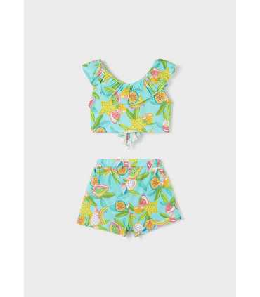 CONJ. SHORT ESTAMPADO FRUTAS