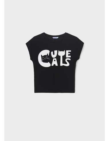 CAMISETA M-C CUTE CATS