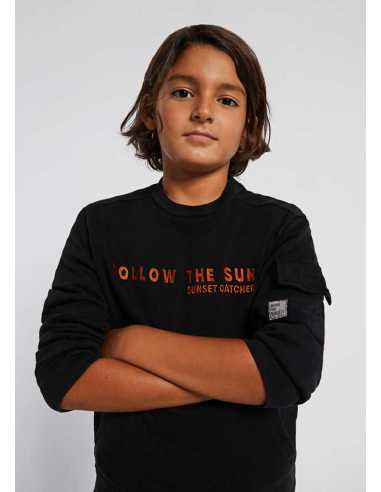 PULLOVER LAVADO BORDADO