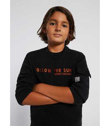 PULLOVER LAVADO BORDADO