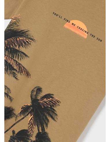 CAMISETA M-C PRINT PALMERAS