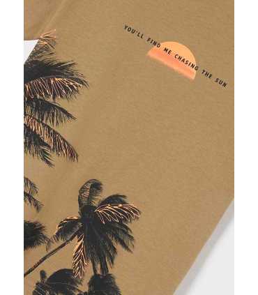 CAMISETA M-C PRINT PALMERAS