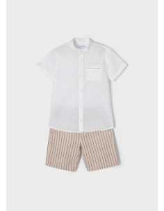 CONJ. BERMUDA CAMISA LINO 2