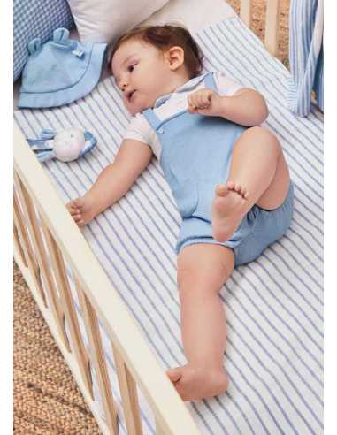 PETO CORTO Y GORRO REVERSIBLE