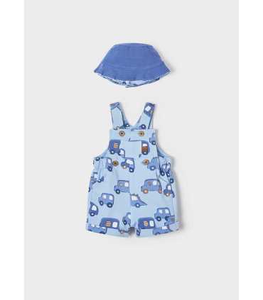 PETO CORTO Y GORRO REVERSIBLE