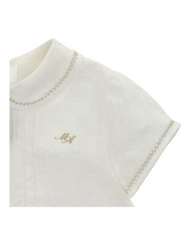 CONJ. -CM- BOM- TELA NIÑO MARFIL