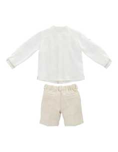 CONJ. -CM- PAN.- TELA NIÑO MARFIL 2