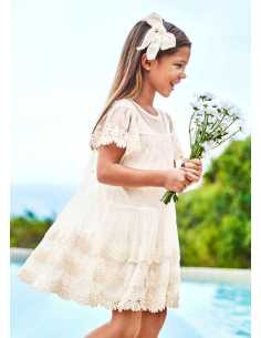 VESTIDO BORDADO TUL