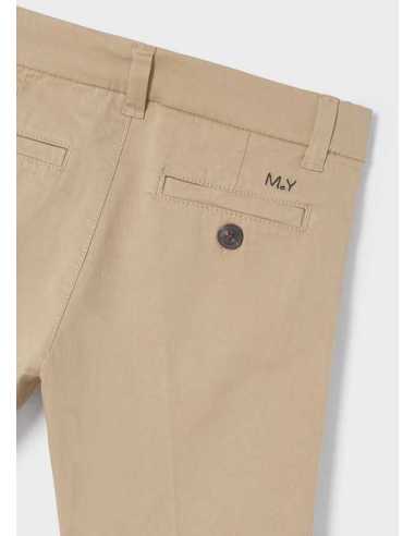 BERMUDA CHINO SARGA BASICO