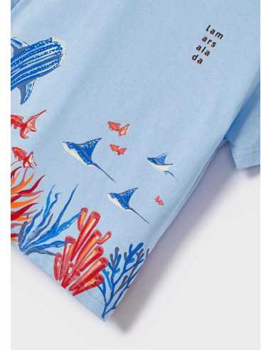 CAMISETA M-C FONDO MARINO