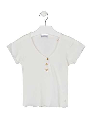 CAMISETA M-C CON BOTON