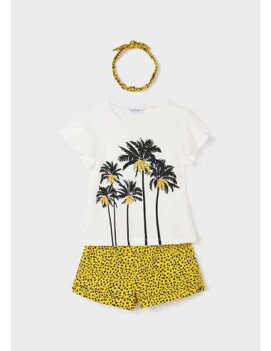 CONJ. SHORT 3 PIEZAS TURBANTE