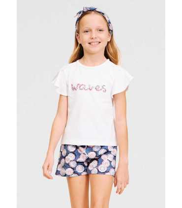 CONJ. SHORT 3 PIEZAS TURBANTE