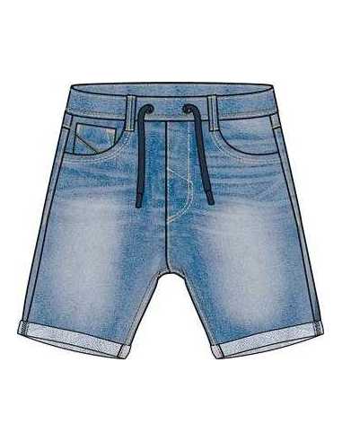 BERMUDA DENIM EFECTO FEL