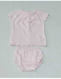 CONJ. PANT. CORTO TRICOT