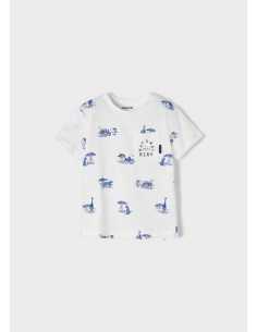 CAMISETA M-C ESTAMPADA