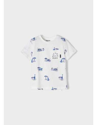 CAMISETA M-C ESTAMPADA