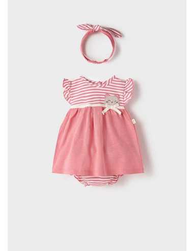 VESTIDO PUNTO Y DIADEMA