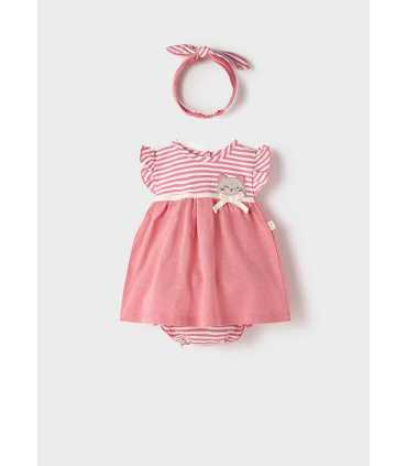 VESTIDO PUNTO Y DIADEMA