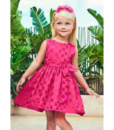 VESTIDO JACQUARD TOPOS