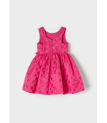 VESTIDO JACQUARD TOPOS