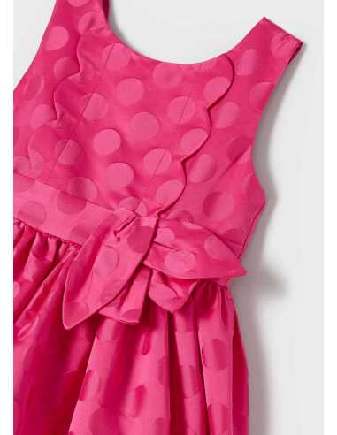 VESTIDO JACQUARD TOPOS