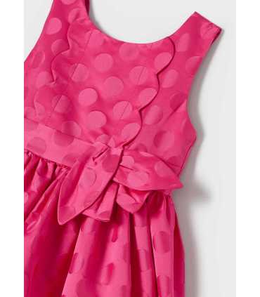 VESTIDO JACQUARD TOPOS