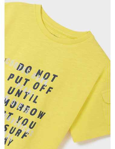 CAMISETA M-C BOLSILLO MANGA