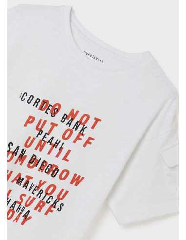 CAMISETA M-C BOLSILLO MANGA