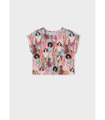 CAMISETA M-C ESTAMPADA