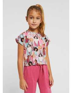 CAMISETA M-C ESTAMPADA