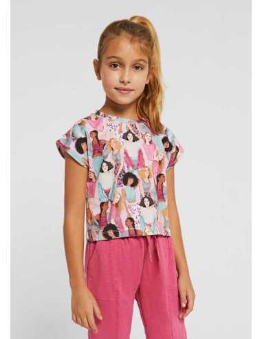 CAMISETA M-C ESTAMPADA