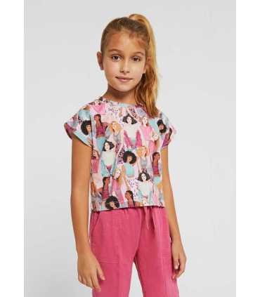 CAMISETA M-C ESTAMPADA