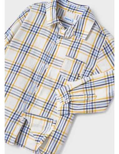 CAMISA M-L CUADROS VIELLA