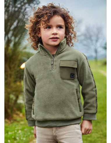 PULLOVER  POLAR COMBINADO