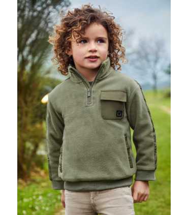 PULLOVER  POLAR COMBINADO