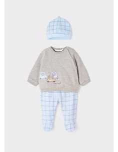 CONJ. POLAINA FELPA Y GORRO 2