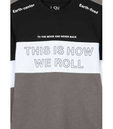 CAMISETA DE MANGA LARGA CON P