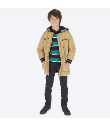 Pantalón chino largo cordón slim fit niño