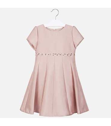 Vestido tafetán niña