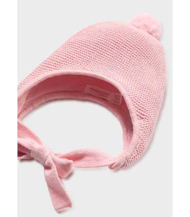 ABRIGO TRICOT Y GORRO