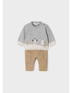 CONJ. PANT. LARGO Y JERSEY