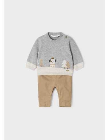 CONJ. PANT. LARGO Y JERSEY