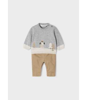 CONJ. PANT. LARGO Y JERSEY