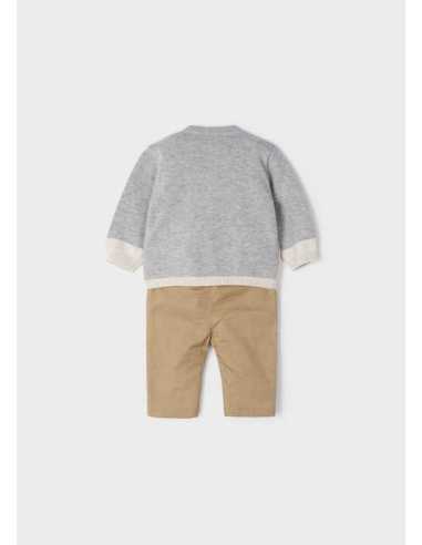 CONJ. PANT. LARGO Y JERSEY