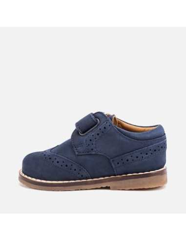 Zapatos blucher piel bebé niño