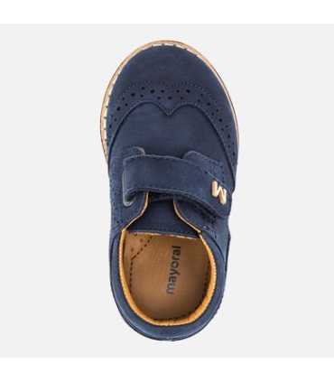 Zapatos blucher piel bebé niño