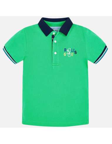 Polo manga corta dibujo niño