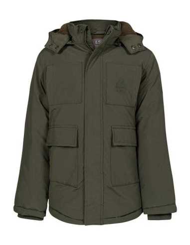 PARKA CON CAPUCHA DESMONTABLE