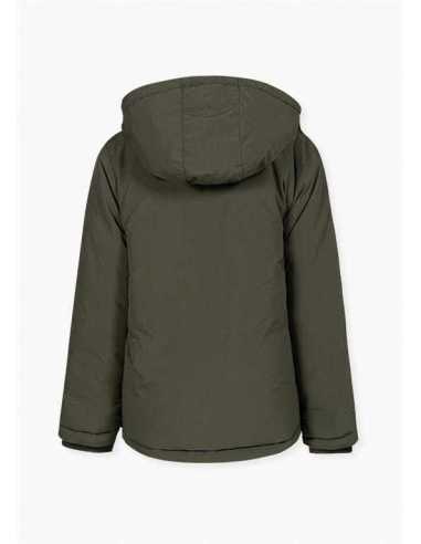 PARKA CON CAPUCHA DESMONTABLE